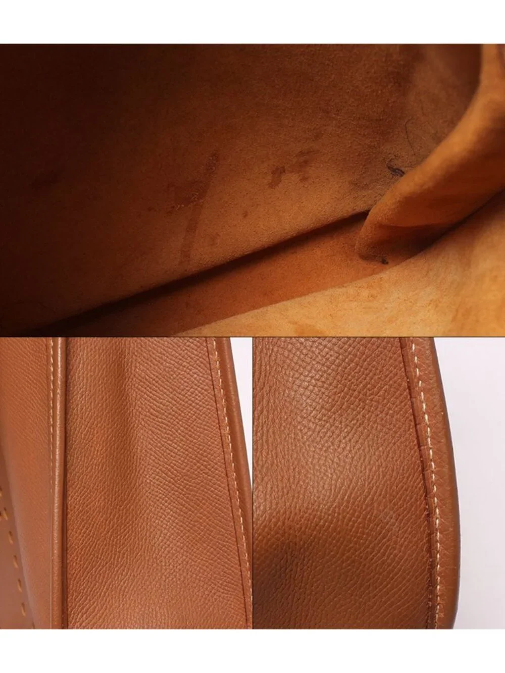 Hermes Shoulder Bag Crossbody Gold Evelyne I GM
